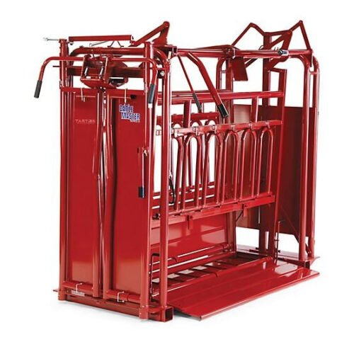 Tarter Tarter CattleMaster Series 6 Heavy-Duty Squeeze Chute with Automatic Headgate