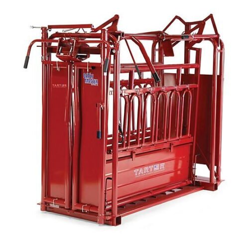 Tarter Tarter CattleMaster Series 6 Heavy-Duty Squeeze Chute with Automatic Headgate